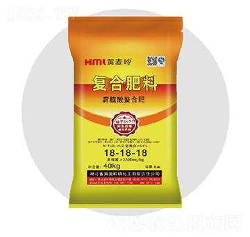 腐植酸螯合復(fù)合肥料18-18-18低氯-黃麥嶺