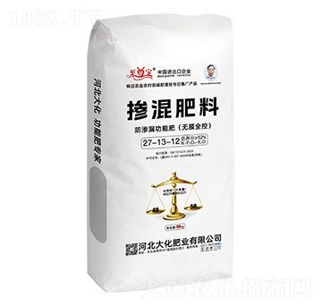 防滲漏功能摻混肥料（無膜全控）27-13-12-大化肥業(yè)