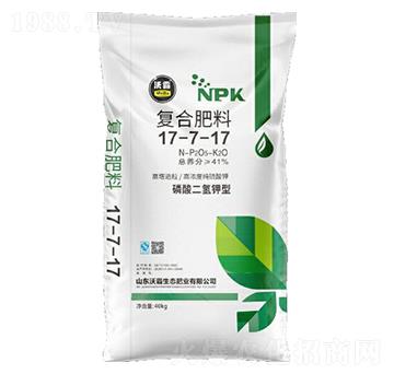 磷酸二氫鉀型復合肥料17-7-17-沃霸