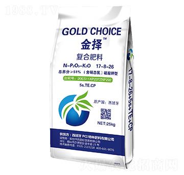 金澤復合肥料17-8-26-華農國際