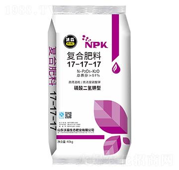 磷酸二氫鉀型復合肥料17-17-17-沃霸