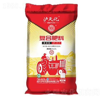 黃腐酸復(fù)合肥料27-17-7-工農(nóng)-瀘天化
