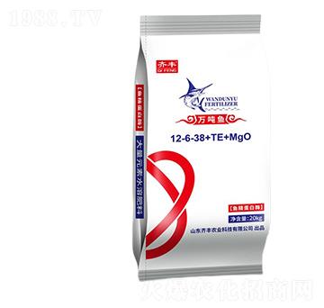 魚(yú)精蛋白酶大量元素水溶肥12-6-38+TE+MgO-萬(wàn)噸魚(yú)-齊豐農(nóng)業(yè)