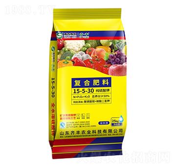 高塔熔融純硫酸鉀復合肥料15-5-30-齊豐農(nóng)業(yè)