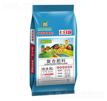 25kg高塔熔融褐藻寡糖型復合肥料16-4-31-七日新-齊豐農(nóng)業(yè)