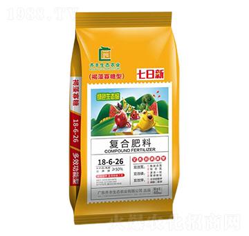 高塔熔融褐藻寡糖型復合肥料18-6-26-七日新-齊豐農(nóng)業(yè)