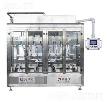 伺服活塞式灌裝機(jī)-鴻澤天
