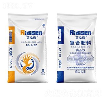 25kg復合肥料18-5-22-艾戈森-泓灃源農業(yè)