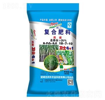 藥媒衛(wèi)士6+1復(fù)合肥料18-7-10-龍潤豐